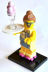 LEGO Minifigure-Diner Waitress-Collectible Minifigures / Series 11-COL11-13-Creative Brick Builders