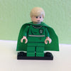 LEGO Minifigure-Draco Malfoy, Green Quidditch Uniform, Light Flesh-Harry Potter / Prisoner of Azkaban-HP053-Creative Brick Builders