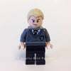 LEGO Minifigure-Draco Malfoy, Slytherin Stripe and Shield Torso, Black Legs-Harry Potter-HP115-Creative Brick Builders