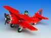 LEGO Set-Eagle Stunt Flyer-Town / Classic Town / Airport-6615-1-Creative Brick Builders