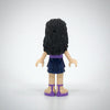 LEGO Minifigure-Emma, Dark Blue Layered Skirt, Medium Lavender Vest-Friends-FRND121-Creative Brick Builders