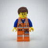 LEGO Minifigure-Emmet - Lopsided Closed Mouth Smile, Without Piece of Resistance-The LEGO Movie-TLM087-Creative Brick Builders