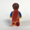 LEGO Minifigure-Emmet - Wide Smile, with Piece of Resistance and Plate on Leg-The LEGO Movie-TLM026-Creative Brick Builders