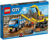 LEGO Set-Excavator and Truck-Town / City / Construction-60075-1-Creative Brick Builders
