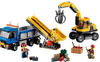 LEGO Set-Excavator and Truck-Town / City / Construction-60075-1-Creative Brick Builders