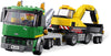 LEGO Set-Excavator Transport-Town / City / Construction-4203-1-Creative Brick Builders