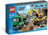 LEGO Set-Excavator Transport-Town / City / Construction-4203-1-Creative Brick Builders