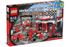 LEGO Set-Ferrari Finish Line-Racers / Ferrari-8672-1-Creative Brick Builders