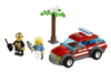 LEGO Set-Fire Chief Car-Town / City / Fire-60001-1-Creative Brick Builders