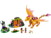 LEGO Set-Fire Dragon's Lava Cave-Elves-41175-1-Creative Brick Builders