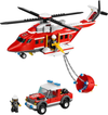 LEGO Set-Fire Helicopter-Town / City / Fire-7206-1-Creative Brick Builders