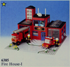LEGO Set-Fire House-I-Town / Classic Town / Fire-6385-1-Creative Brick Builders