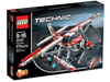 LEGO Set-Fire Plane-Technic / Model / Airport-42040-4-Creative Brick Builders