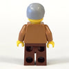 LEGO Minifigure-Grandfather - Medium Dark Flesh Argyle Sweater, Light Bluish Gray Hair-Town / City-CTY659-Creative Brick Builders