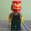 LEGO Minifigure-Groundskeeper Willie-Collectible Minifigures / The Simpsons Series 2-COLSIM2-13-Creative Brick Builders