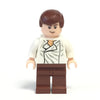 LEGO Minifigure -- Han Solo, Reddish Brown Legs without Holster Pattern (Carbonite, Light Flesh)-Star Wars / Star Wars Episode 4/5/6 -- SW0278 -- Creative Brick Builders