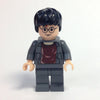 LEGO Minifigure-Harry Potter, Dark Bluish Gray Open Shirt Torso, Dark Tan Legs-Harry Potter / Prisoner of Azkaban-HP041-Creative Brick Builders