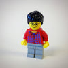 LEGO Minifigure-Harry Potter, Red Shirt Torso, Light Gray Legs-Harry Potter / Chamber of Secrets-HP025-Creative Brick Builders