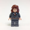 LEGO Minifigure-Hermione, Gryffindor Stripe Torso, Dark Bluish Gray Legs, Sleeping / Awake Face-Harry Potter / Goblet of Fire-HP065-Creative Brick Builders