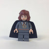 LEGO Minifigure-Hermione, Gryffindor Stripe Torso w/ Necklace Time Turner, Dark Bluish Gray Legs, Plain Black Cape-Harry Potter / Prisoner of Azkaban-HP063-Creative Brick Builders