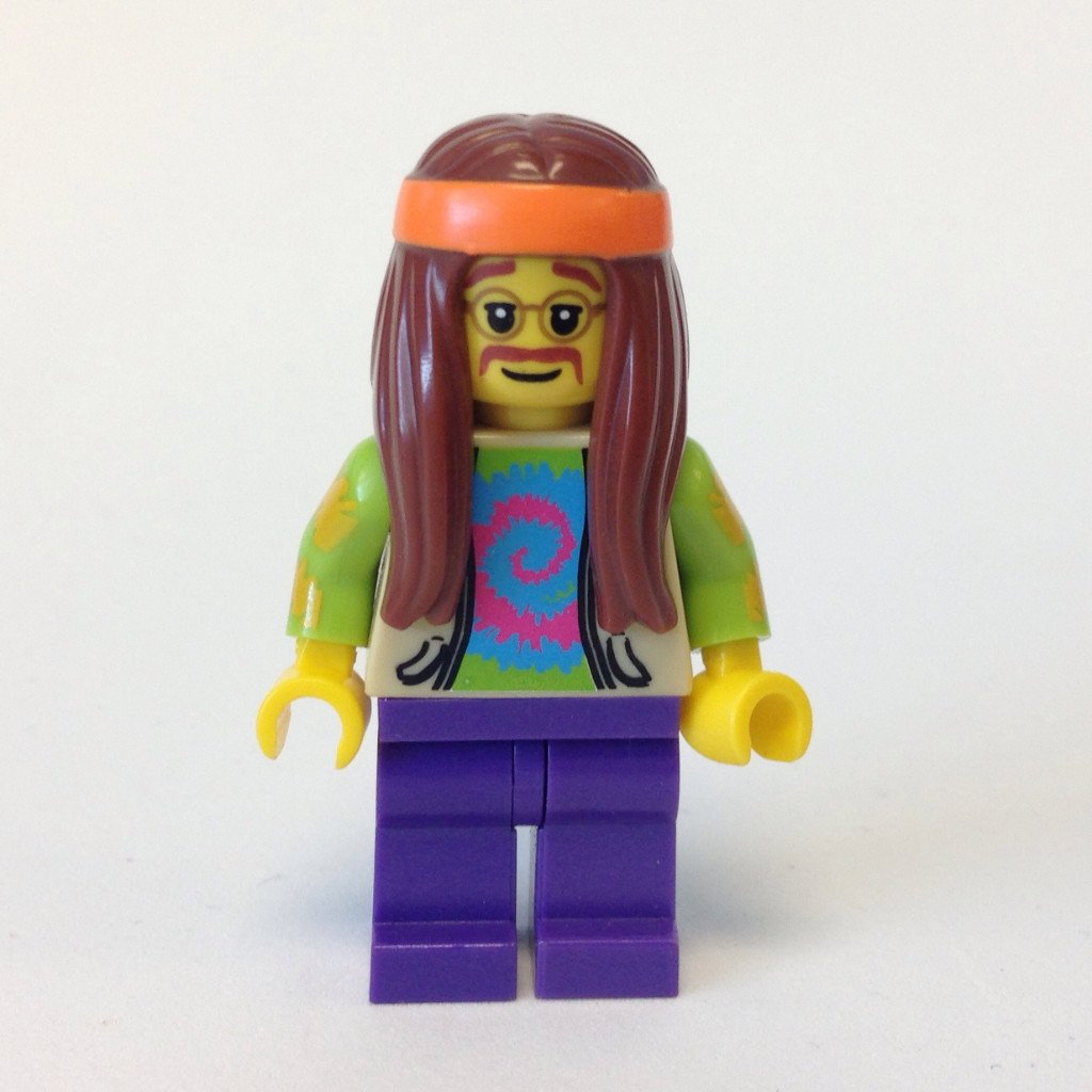bang forene favor Hippie, LEGO Minifigures, Collectible Minifigures / Series 7 – Creative  Brick Builders