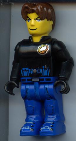 Jack Stone - Black Jacket, Blue Legs, LEGO Minifigures, Juniors / Jack Stone Creative Brick