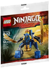 LEGO Set-Jay Nano Mech (Polybag)-Ninjago-30292-1-Creative Brick Builders