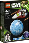 LEGO Set-Jedi Starfighter & Planet Kamino-Star Wars / Planet Series 3 / Star Wars Episode 2-75006-1-Creative Brick Builders