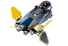 LEGO Set-Jedi Starfighter & Vulture Droid-Star Wars / Star Wars Episode 3-7256-1-Creative Brick Builders