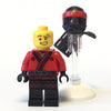 LEGO Minifigure-Kai - Pearl Dark Gray Katana Holder-The LEGO Ninjago Movie-NJO316-Creative Brick Builders