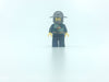 LEGO Minifigure-Kingdoms - Dragon Knight Quarters, Helmet with Broad Brim, Gold Tooth-Castle / Kingdoms-CAS487-Creative Brick Builders