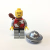 LEGO Minifigure-Kingdoms - Lion Knight Quarters, Helmet with Broad Brim, Quiver, Open Grin-Castle / Kingdoms-CAS474-Creative Brick Builders