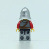 Kingdoms - Lion Knight Scale Mail with Chest Strap and Belt, Helmet with Neck Protector, Open Mouth (Dual Sided Head)
