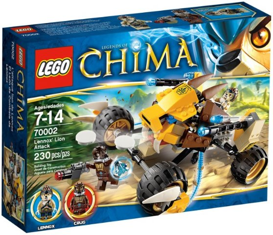 LEGO Lennox' Lion Attack--70002-1 – Creative Brick Builders