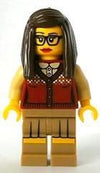 LEGO Minifigure-Librarian-Collectible Minifigures / Series 10-Creative Brick Builders