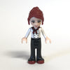 LEGO Minifigure-Mia, Black Trousers, White Top-Friends-FRND050-Creative Brick Builders