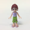 LEGO Minifigure-Mia, Lime Cropped Trousers, Lavender Top-Friends-FRND059-Creative Brick Builders