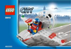 LEGO Set-Mini Airplane (Polybag)-Town / City / Airport-30012-1-Creative Brick Builders