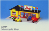 LEGO Set-Motorcycle Shop-Town / Classic Town / Traffic-6373-1-Creative Brick Builders
