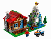LEGO Set-Mountain Hut-Creator / Model / Building-31025-4-Creative Brick Builders