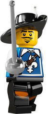 LEGO Minifigure-Musketeer-Collectible Minifigures / Series 4-COL04-3-Creative Brick Builders