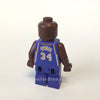 LEGO Minifigure-NBA Shaquille O'Neal, Los Angeles Lakers #34 (Road Uniform)-Sports / Basketball-NBA034-Creative Brick Builders