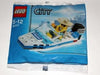 LEGO Set-Police Boat (Polybag)-Town / City / Police-30017-1-Creative Brick Builders