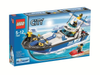 LEGO Set-Police Boat-Town / City / Police-7287-1-Creative Brick Builders