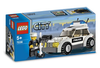 LEGO Set-Police Car - Black/Green Sticker Version-Town / City / Police-7236-1-Creative Brick Builders