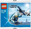 LEGO Set-Police Helicopter (Polybag)-Town / City / Police-30222-1-Creative Brick Builders