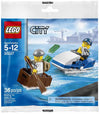 LEGO Set-Police Watercraft (Polybag)-Town / City / Police-30227-1-Creative Brick Builders
