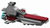 LEGO Set-Republic Attack Cruiser - Mini-Star Wars / Mini / Star Wars Episode 3-30053-1-Creative Brick Builders