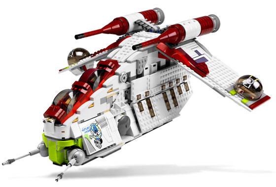 LEGO Republic Attack Gunship--7676-1 – Creative Brick Builders