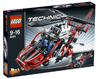 LEGO Set-Rescue Helicopter-Technic / Model / Airport-8068-1-Creative Brick Builders